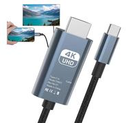 USB C To HDTV Cord, 4K60HZ HD Video Digital Cable, Cell Phone Converter, Computer Accessories, TV Supplies For Monitor TV Computer