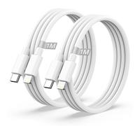 USB C to Lightning Cable 1M 2Pack, iPhone 14 13 Fast Charger Cable 1M [MFi Certified] Type C to Lightning Cable USB C iPhone Charger Lead Wire for iPhone 14 Pro Max/13/12 Mini/11 Pro/XS/XR/8 Plus/iPad