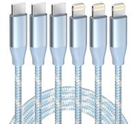 USB C to Lightning Cable 3 Pack 6FT Apple MFi Certified iPhone Fast Charger Fast Charging Type c to Lightning Cable for iPhone 14 13 12 11 Pro Max Xr Xs 8 and More