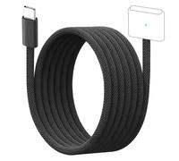 USB C to Magnetic 3 Cable 2M 140W PD Fast Charging for MagSafe 3 Apple MacBook Pro M1 2021/M2 2023 (14”/16”) 2025 MacBook Air M4 (13”/15”) M2 M3/M3 Pro/M3 Max 2024 Type C Charger Cord Secure Fit Black