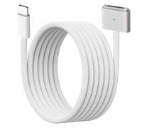 USB C to Magnetic 3 Cable 2M 140W PD Fast Charging for MagSafe 3 Apple MacBook Pro M1 2021/M2 2023 (14”/16”) MacBook Air M4 2025 (13”/15”) M2 M3/M3 Pro/M3 Max 2024 Type C Charger Cord Silver
