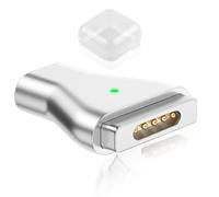 USB C to Magnetic Adapter for Magsafe2 for Macbook Air Pro 2013-2015 PD100w | Type-C Magnetic Adapter Converter T-Head Straight, 100W Power Fast Charging, Requires with Fast Charging Adapter to Use