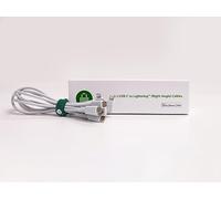 USB-C to MFI Lightning Cable with Right Angle (0.3m, Set of 5)