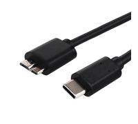 USB C to Micro USB 3.0 Fast Charging Cable 10Gbps High-Speed Sync Data Transfer Cable Cord Compatible with Samsung Galaxy S5 Note 3 Seagate WD Toshiba External Hard Drive Camera, 2FT