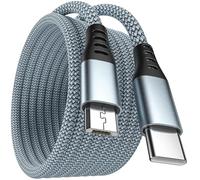 USB C to Micro USB Cable 1M, USB Type C to Micro Cable Nylon Braided USB C to Micro Charger Cable Android Charging Cord Dast Sync Compatible for Samsung Galaxy S7/S5/J3/J5/J7,Huawei,HTC,LG.etc
