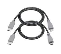 USB C to Micro USB Charging Data Cable 0.5M/1.5FT, USB Type C Male to Micro USB Male Power Cord with OTG Feature, Compatible Laptop, Cell Phone, Tablet, MP3 Player, Game Controller, Headset(2Pcs)