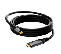 USB C to Mini HDMI Cable 6 FT, (NOT HDMI), 4K@60Hz, High Speed Type-C to Mini HDMI Uni-Directional Cord, Compatible with iPhone 15 Series, MacBook, iPad Pro, Portable Monitor, Steam Deck, ROG All