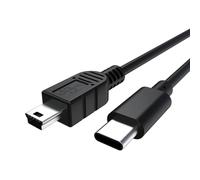 USB C to Mini USB Cable, USB Type C Cable Cord Wire Compatible with Blue Yeti Black Out, Blue Snowball iCE USB Microphone USB C Mini B Charging Cable for PC, Laptop, Smartphone, MacBook (5ft)