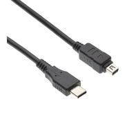 USB C to Olympus Camera Data File Transfer Cable USBC Sync Cord for Photo & Video Files Transfer Compatible with Olympus Tough TG, SZ Super Zoom, SP Ultra Zoom, XZ, FE, Evolt, Pen, Mju, Stylus Cameras