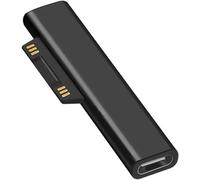 USB C to Surface Adapter 102W Type C Female to Surface Male 45W 15V 3A Connector Surface to USB-C Charging Adapter for Microsoft Surface Pro 9/8/7/6/5/4/3/X Surface Go Surface Book