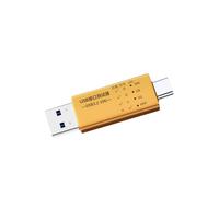 USB C To USB 3.2 Interfaces Tester Detectors With Transparents And Real Time Power LED Display