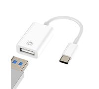 USB-C to USB A Adapter 3.0 OTG Cable Accessories Type Thunderbolt Port Mouse Hub for Galaxy S23 Ultra Note10 Plus S10 Pixel MacBook for Apple for iPhone15 Pro Max Plus for iPad 10、Air4/5、Mini6、Pro