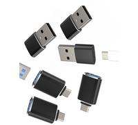 USB-C to USB A Adapter Type C OTG Cable(6Pack) for Apple iPhone15 Pro Max Plus for iPad Air4 Mini Macbook Converter Compatible with Samsung Galaxy S22 S23 Accessories Thunderbolt Port Mouse Connector