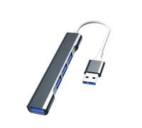 USB C to USB Adapter 4 Port Adapter 4 Inch USB C to USB Adapter Dongle 3X USB2.0+1XUSB3.0 Adapter for Laptop Keyboard Adapter