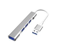 USB C to USB Adapter 4 Port Adapter 4 Inch USB C to USB Adapter Dongle 3X USB2.0+1XUSB3.0 Adapter for Laptop Keyboard Adapter