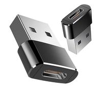 USB C to USB Adapter High-Speed Data Transfer for I-Phones,PD 20W USB-C Type C Fast Car Charger Adapter Plug For Sam-sungS24,S23,S22,S21,S20 and More Usb c Female to USB A Male Cable Converter(Black)