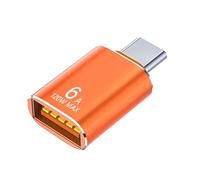 USB C To USB Adapter - Type C USB 3.1 Female Converter, Small USB C To USB Adapter | Simple Learning Tablet Laptop Adapter For Data Transfer Charging Connection, Compact Travel Accessory