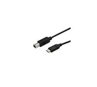 USB C to USB B Printer Cable - 1.6 ft / 0.5m - USB C Printer Cable - USB C to USB B Cable - USB Type C to Type B (USB2CB50CM)