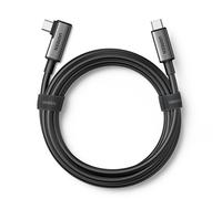 UGREEN USB-C to USB-C Cable, Angled Right, 5m - Black