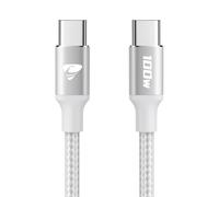 USB C to USB C Cable, 100W 2M Usbc to Usbc Cable Long i Phone Type C Charging Charge Lead Nylon Fast USB C Charger Cable for iPhone 15 16 Pro Max Plus iPad MacBook Samsung Galaxy Pixel Switch Sony etc