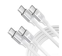 USB C to USB C Cable,100W 5A Fast Charging Cable [2M 2Pack] USBC to USBC cable Fast USB Type C to C Charge Lead for iPhone 15 Pro Max,MacBook Pro Air,iPad Pro Air,Samsung Galaxy S24 S23 S22Ultra