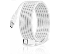 USB C to USB C Cable 1M, 60W Fast Charging Type C Cable for iPhone 17/16/15, Samsung Galaxy A17 A16 A15 A26 A36 A56, S25 S24 S23 S22 S21 S20 Note 20, Moto, Tablet, PS5, Switch - White