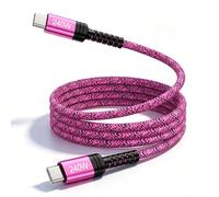 USB C to USB C Cable, 240W Fast Charging Cord 6FT USB C Cable Type C Charger for Samsung S26 Ultra S25 Edge S25 Plus S25 FE S24 A57 A17 A37 A26 A56 A55,iPhone 17 16 15,iPad Pro,MacBook Pro/Air,CarPlay