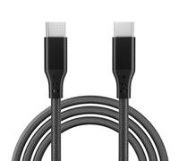 USB C to USB C Charger Cable [2M/6.5FT] 100W Type C Cable Fast Charging Phone Charger USB-C Data Lead for MacBook Pro iPad Air iPhone 15 Max Pro Max Samsung S23 Flip S22 S21 Ultra Pixel 7 6 Switch PS5