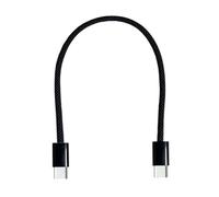 USB C to USB C Charger Cable Short Type C Male to Male Nylon Data Cord