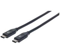 Usb-C To Usb-C M/M 1M- 3A 5Gbps Black Polybag NEW