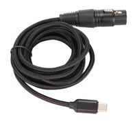 USB C to XLR Fem Cable Low No HiFi Plug and Play USB C Cable for 2 Meter6.6Ft XLR Cable to USB M C Type Converter A Adapter (#2)