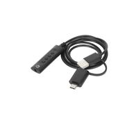USB-C/USB-A Sound Card Adapter to 3.5mm Jack TRRS 153560