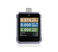 USB-C Voltage Current Power Tester 240W, PD 3.1 EPR USB 4 Tester Meter, Fast Charge Protocol Analyzer with E-Marker Reader, TFT Display, PD Monitor, Diagnostic Tool