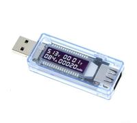 USB C Voltage Current Tester 3-9V 0-3A Power Meter | Digital readout, tests chargers and cables, checks for power bank capacity, for ideal for tech repair and diagnostics