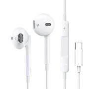 USB C Wired Headphones, Apple MFi Certified Type C Earphone for iPhone 15/16/17,iPad,Samsung Galaxy S25/S24/S23/S22/S21,Pixel 7/6 With Mic&Volume Control Noise Cancelling