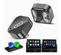 USB C Wireless Carplay Adapter for CarPlay & Android Auto,Type-C Port | Converts Wired to Wireless,Plug & Play,Auto-Connect, Stable, Fit for Cars from 2016 & iPhone iOS 10+ /Android 11