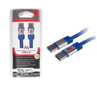 Maclean MCTV 617 USB 3.0 Extension Cable Blue A/Micro B Male - Micro B Up to 5Gb/s Adapter