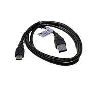 USB cable compatible with Panasonic KX-TU550, 1 meter, USB 3.0, fast charge