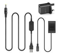USB Cable EH-5 + 5V3A Charger + EP-5C EP5C DC Coupler EN-EL20 Dummy Battery for Nikon 1J1 1J2 1J3 1S1 1AW1 V3 Coolpix A Coolpix P1000