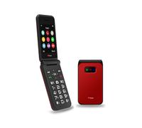 (USB Cable, Smarty) TTfone TT760 Red 4G Big Button Mobile Phone
