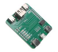 USB Cable Tester, Data Cable Testing Board, Short-Circuit Detection with LED Indicators for USB Cables