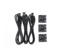 USB Camera Module IMX179 /OV2735/ OV9732 100 Degree 30fps 2M Cbale No Distortion,Compatible ，compatible For Autodarts.io Scoring(Imx179 3pcs)