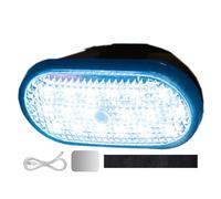 Usb Car Ceiling Lamp - Magnetic Led Fixture, 3.2x1.6x0.7in Rechargeable Roof Light, Touch Control | Six Color Car Interior Reading Lamp for Night Driving Cycling Camping Travel Trunk Safety