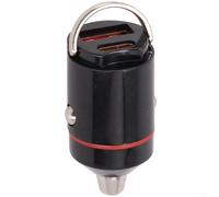 USB Car Charger with PD30W and .0 Fast Charging, 36W Dual Output for 12V/24V Vehicles, Aluminum Alloy Design Compatible with and Other