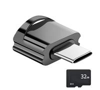 USB Card Reader, TF Card Reader, Multifunctional Transfer 'High Speed Adapter for TF Card - Type C Card Reader, Memory Card to USB C, Transfer l