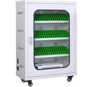 USB Cell Phone Charging Station with Secure Storage Cabinet, 60 Slots for Mobile Devices - Ideal for Student and Employee Use, Efficient Charging and Organization