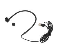 USB Center Webcam, 8MP 1080P 3.6mm Lens Center Cam Built in Microphone, Fixed Focus Support Eye to Camera Middle Screen Webcam for PC Laptop