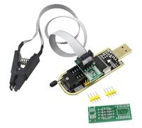 USB CH341A Programmer for EEPROM and SPI Flash, Automatic Chip Identification for 24/25 Series
