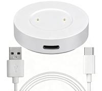 USB Charger Cable Compatible with Huawei Watch GT2/GT 2E/ECG, Magnetic Charge Docks for Honor Watch Magic 2/GS Pro FTN-B19, SmartWatch Charging Cable (White, 60cm)