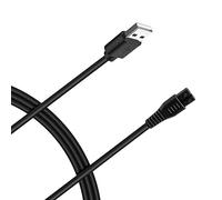 USB Charger Cable DC to Cable Compatible with Meridian Grooming Electric Shaver Trimmer Charging Cord Power Supply Black Adapter 3.2FT